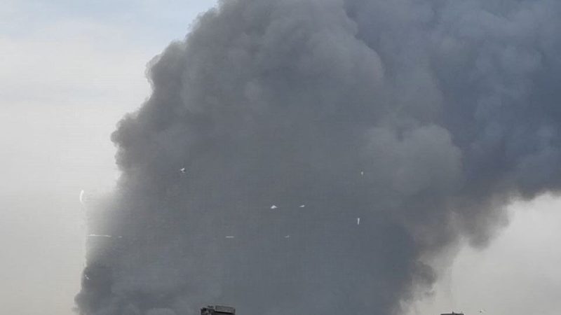 انفجار شدید در بندر رجایی 