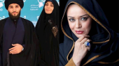 اولین رونمایی الهام چرخنده از پسر کوچکش با شوهر روحانی + فیلم عاشقانه