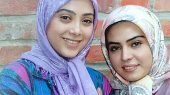 میکاپ لایت مریم سلطانی با خط چشم رنگی و رژقرمز/ ببینید چه ناز شده 