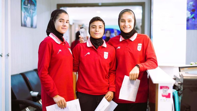 انجام تست‌های پزشکی تیم ملی فوتبال جوانان دختر برای قهرمانی آسیا 