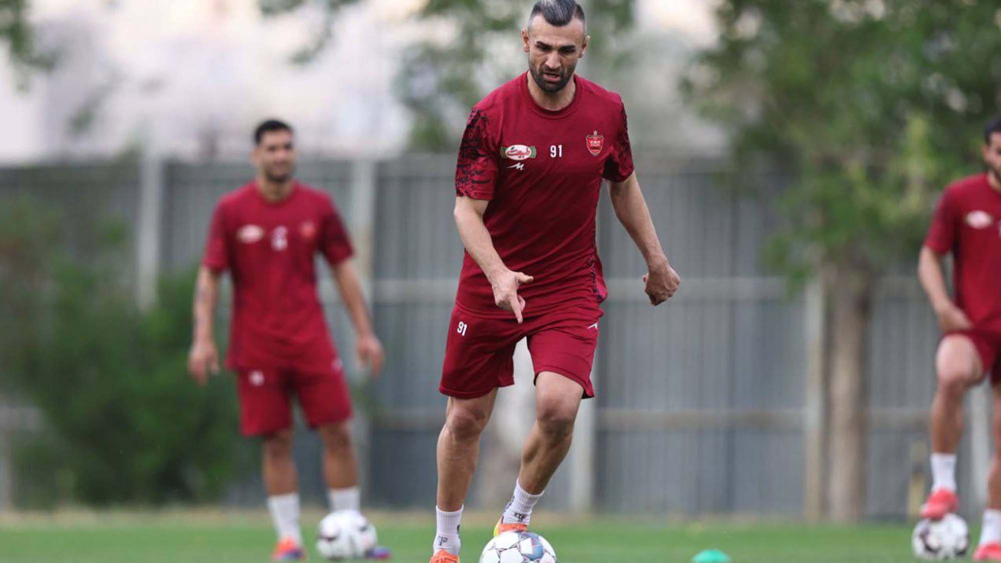 حضور دورسون در برنامه یکشنبه پرسپولیس در ارزروم