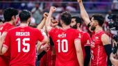 والیبال ایران افزایش امتیاز گرفت 