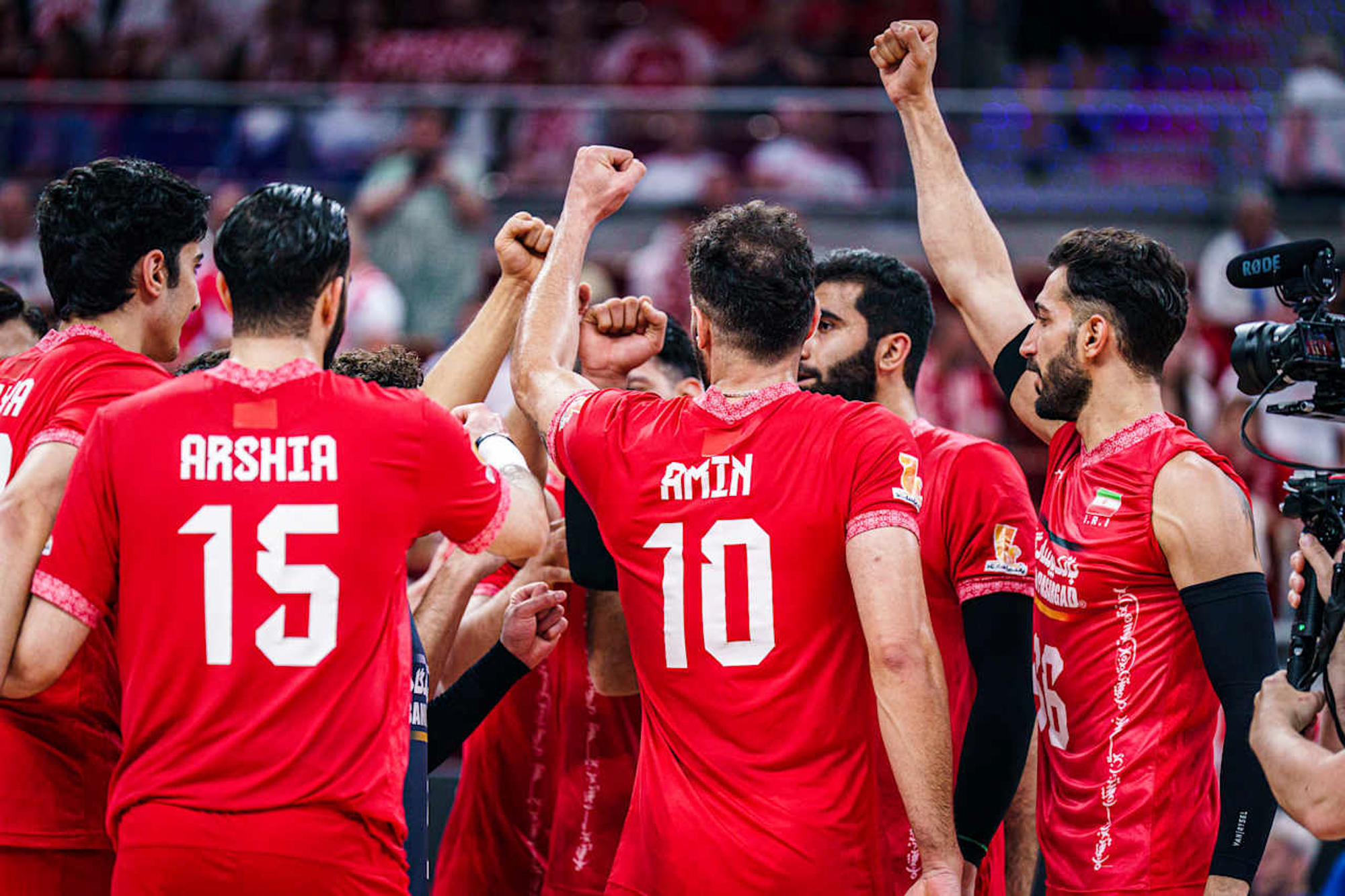 والیبال ایران افزایش امتیاز گرفت