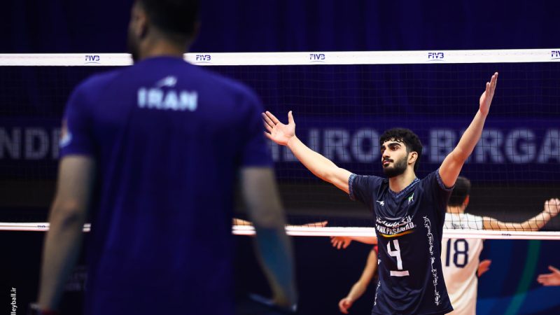 عرشیا سعادتی بهترین پاسور مقدماتی والیبال نوجوانان جهان 