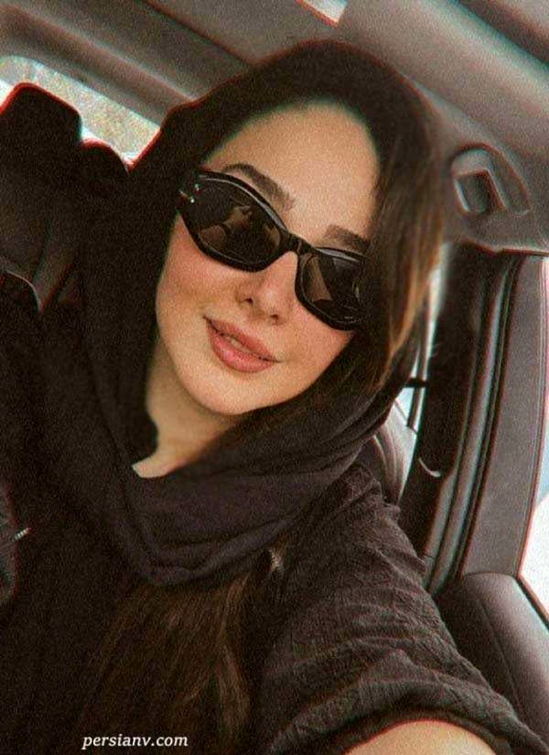 عکس/ ژست عاشقانه المیرا دهقانی در آغوش همسر جذابش