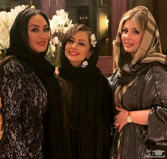عکس/ استایل دیدنی نفیسه روشن با مانتو مزونی و گرانش