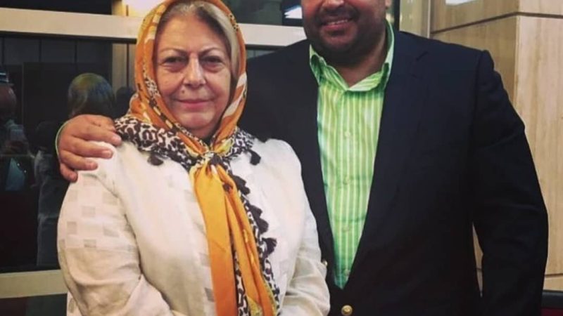 عکس سفر در زمان / عکس مادر ودختری ثریا قاسمی با حمیده خیرآبادی 