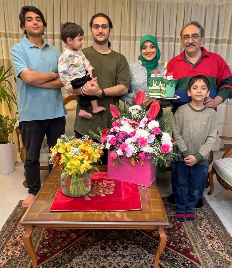 ستاره سادات قطبی همسر محجبه شهرام شکیبا بارداری اش را بدترین روزهای زندگی اش می داند