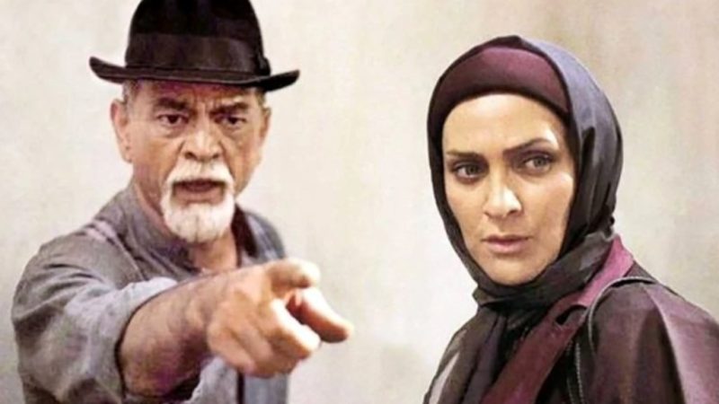 تصویری خاص از ملک مطیعی و مهدی فخیم زاده در پشت صحنه سریال ساختمان 85 
