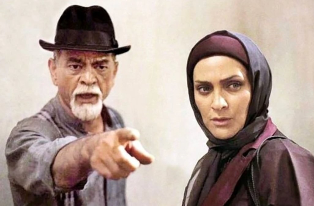 تصویری خاص از ملک مطیعی و مهدی فخیم زاده در پشت صحنه سریال ساختمان 85