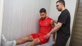 پورعلی‌گنجی علیرغم مصدومیت به تمرینات پرسپولیس برگشت 