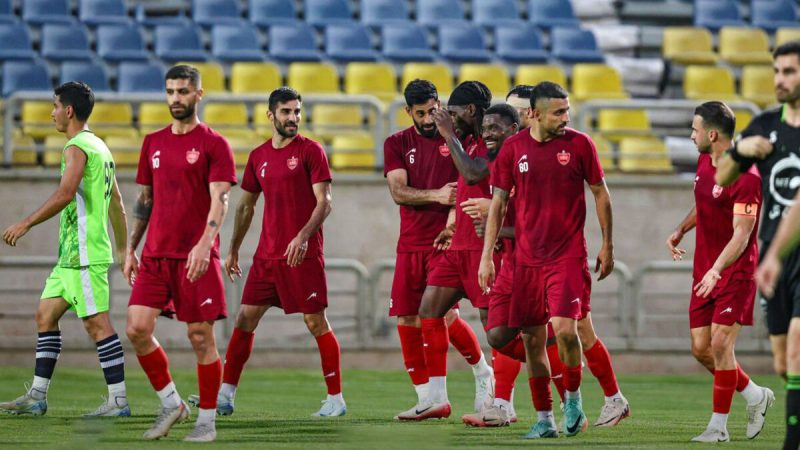 یازده سرباز پرسپولیس مقابل آریو اسلامشهر 