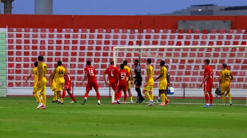 برد شباب الاهلی برابر اتحاد کلباء در دیدار دوستانه 