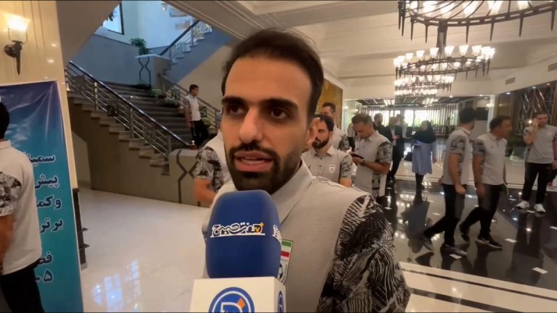 امیر عرب براقی: یک مصدومیت جزئی پیدا کردم امیدوارم زودتر رفع شود 