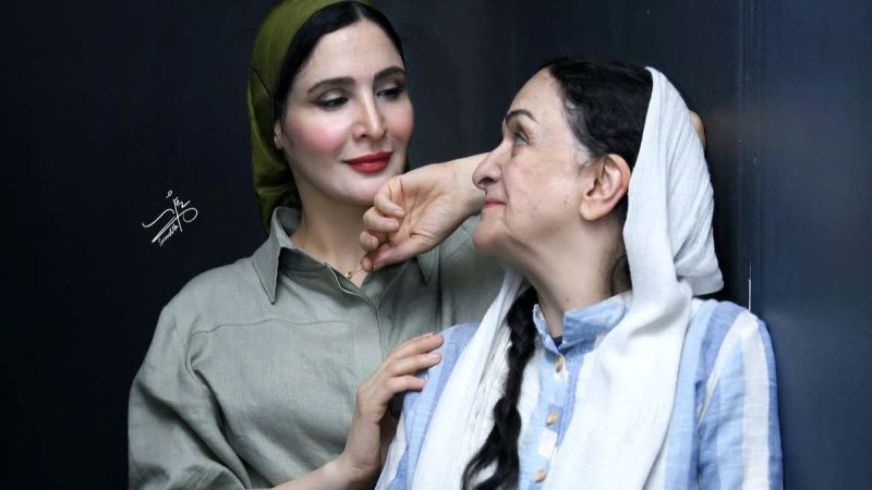 عکس/ قاب مادر دختری گلاب آدینه و نورا هاشمی با زیبایی نچرال از شما دلبری می کند 